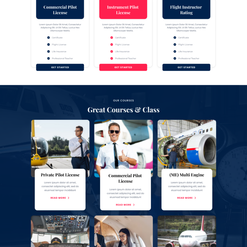 Aviation Industry WordPress Theme